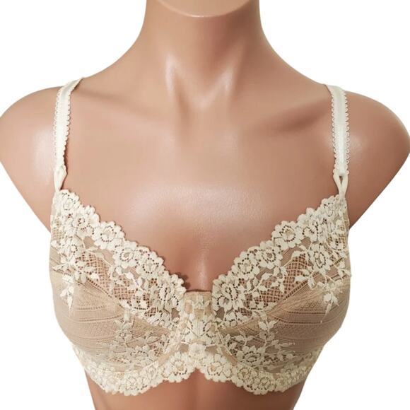 Wacoal Lace Bra 34D - Picture 2 of 7